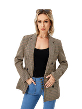 Womens Casual Blazer Jacket Long Sleeve Work 0ffice Blazer Lapel Jacket