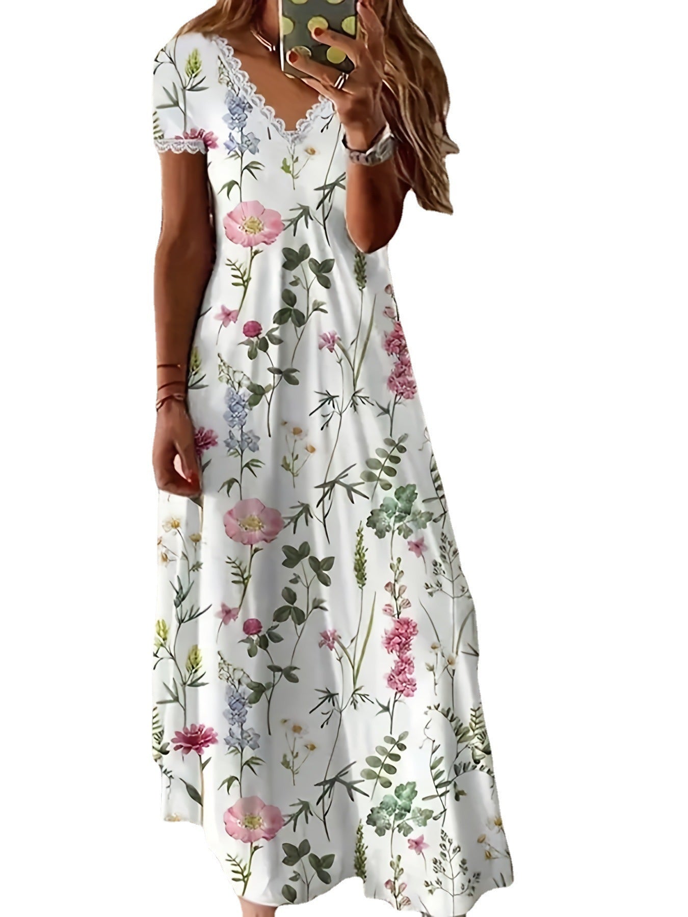 Casual Skirt Summer Wear Floral Fashion Leisure