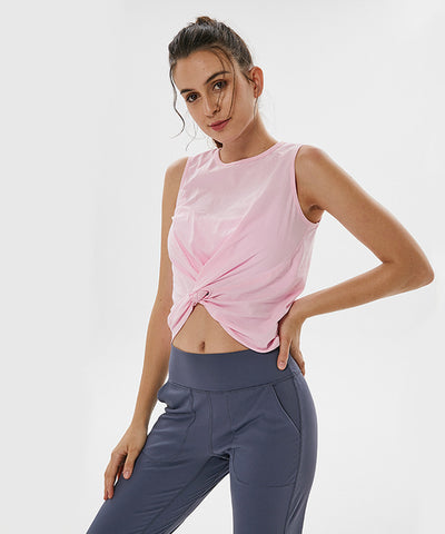 Loose yoga tops sleeveless