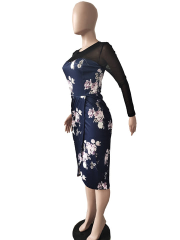 Summer Screen Printed Dress Casual Women's Wear