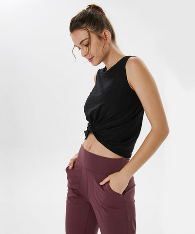 Loose yoga tops sleeveless