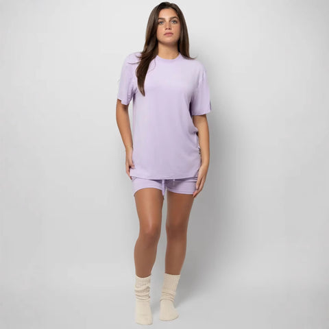 Women's Plus Size Loose Casual Summer Short-sleeved Home Wear Suit