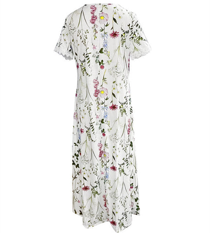 Casual Skirt Summer Wear Floral Fashion Leisure