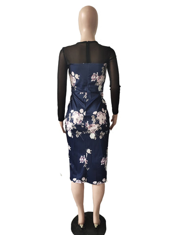 Summer Screen Printed Dress Casual Women's Wear