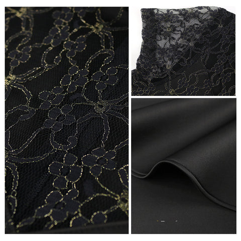 Short-sleeved High-waist Ruffled Party Dress For Women