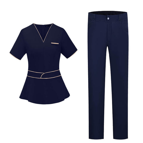 Work Clothes Women's Half Sleeve Business Dress