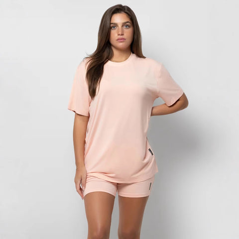 Women's Plus Size Loose Casual Summer Short-sleeved Home Wear Suit